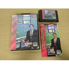 ESPN Sunday Night NFL Sega Genesis Complete in Box