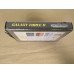 Galaxy Force II Sega Genesis Cartridge and Case cartridge label torn