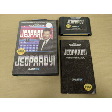 Jeopardy Sega Genesis Complete in Box