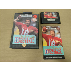 Joe Montana II Sports Talk Football Sega Genesis Complete in Box