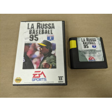 La Russa Baseball 95 Sega Genesis Cartridge and Case