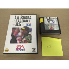 La Russa Baseball 95 Sega Genesis Cartridge and Case