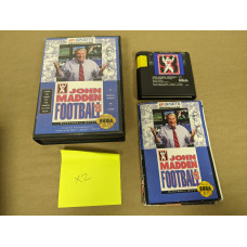 John Madden Football '93 Sega Genesis Complete in Box