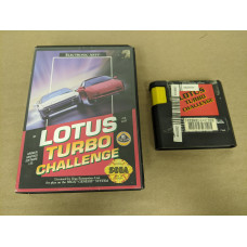 Lotus Turbo Challenge Sega Genesis Cartridge and Case