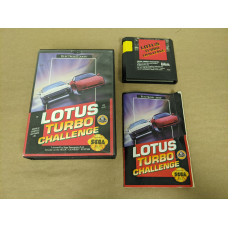 Lotus Turbo Challenge Sega Genesis Complete in Box