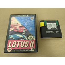 Lotus II Sega Genesis Cartridge and Case