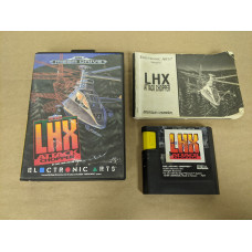 LHX Attack Chopper Sega Genesis Complete in Box PAL