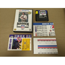 Madden NFL '94 Sega Genesis Cartridge and Case Poster