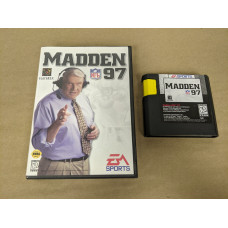 Madden 97 Sega Genesis Cartridge and Case