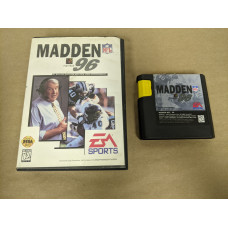 Madden NFL 96 Sega Genesis Cartridge and Case