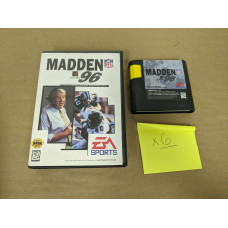 Madden NFL 96 Sega Genesis Cartridge and Case