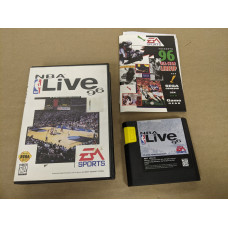 NBA Live 96 Sega Genesis Cartridge and Case