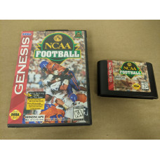 NCAA Football Sega Genesis Cartridge and Case