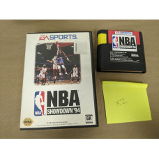 NBA Showdown 94 Sega Genesis Cartridge and Case