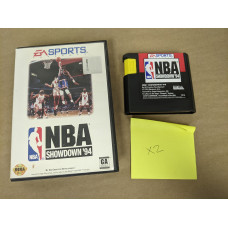 NBA Showdown 94 Sega Genesis Cartridge and Case