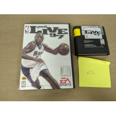 NBA Live 97 Sega Genesis Cartridge and Case