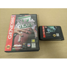 NFL Quarterback Club Sega Genesis Cartridge and Case