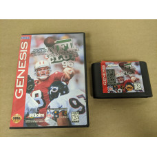NFL Quarterback Club 96 Sega Genesis Cartridge and Case