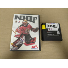 NHL 97 Sega Genesis Cartridge and Case