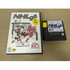 NHL 96 Sega Genesis Cartridge and Case