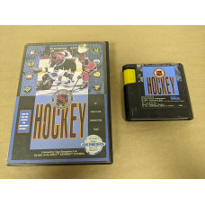 NHL Hockey Sega Genesis Cartridge and Case