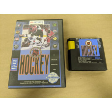 NHL Hockey Sega Genesis Cartridge and Case