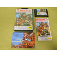 Romance of the Three Kingdoms  II Sega Genesis Complete in Box With Poster