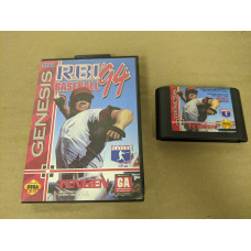 RBI Baseball 94 Sega Genesis Cartridge and Case