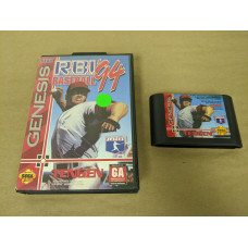 RBI Baseball 94 Sega Genesis Cartridge and Case