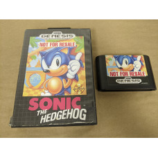 Sonic the Hedgehog Sega Genesis Cartridge and Case