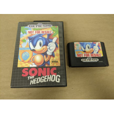 Sonic the Hedgehog Sega Genesis Cartridge and Case