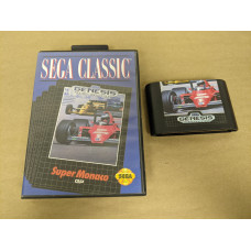 Super Monaco GP Sega Genesis Cartridge and Case