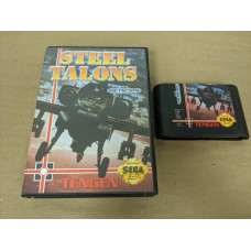 Steel Talons Sega Genesis Cartridge and Case