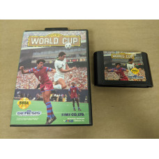 Tecmo World Cup 92 Sega Genesis Cartridge and Case