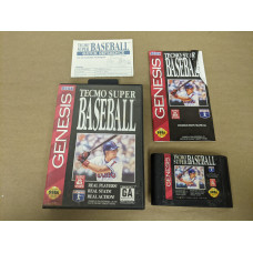 Tecmo Super Baseball Sega Genesis Complete in Box