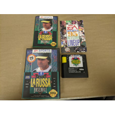 Tony La Russa Baseball Sega Genesis Complete in Box