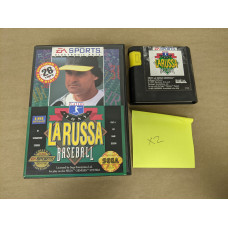 Tony La Russa Baseball Sega Genesis Cartridge and Case