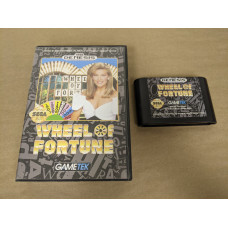 Wheel of Fortune Sega Genesis Cartridge and Case