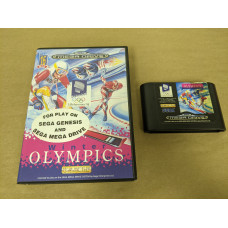 Winter Olympic Games Lillehammer 94 Sega Genesis Cartridge and Case