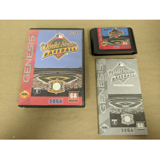 World Series Baseball Sega Genesis Complete in Box