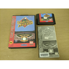 World Series Baseball Sega Genesis Complete in Box