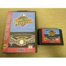 World Series Baseball Sega Genesis Cartridge and Case