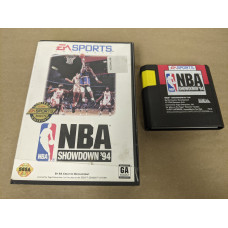 NBA Showdown 94 Sega Genesis Cartridge and Case