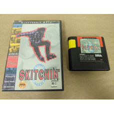 Skitchin Sega Genesis Cartridge and Case