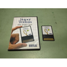 Super Tennis Sega Master System Cartridge and Case