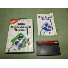 Reggie Jackson Baseball Sega Master System Complete in Box