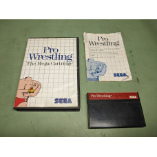 Pro Wrestling Sega Master System Complete in Box