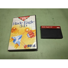 Blade Eagle 3D Sega Master System Cartridge and Case