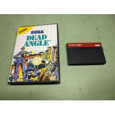 Dead Angle Sega Master System Cartridge and Case