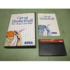 Great Basketball Sega Master System Complete in Box